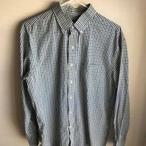 IZOD - checkered button down